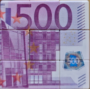 500 Euros Right pattern.