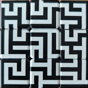 Maze 01 pattern.